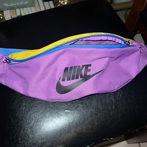 Multi color Nike Fanny pack/ crossbody bag